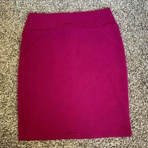 LulaRoe purple cassie skirt/ XL